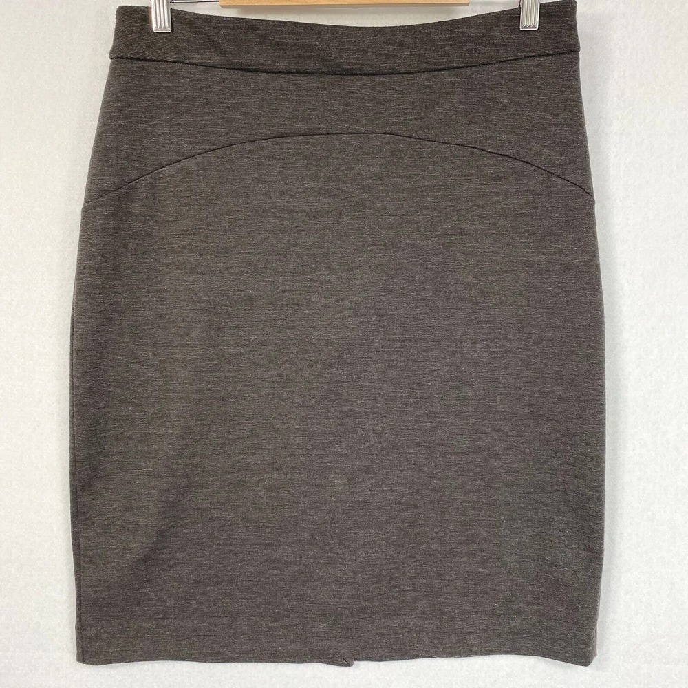 Rafaella Skirt Stretch Women’s Comfortable Cotton Blend Fitted 10 Heather Brown